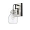 Z-Lite Kraken 1 Light Wall Sconce 466-1S-MB-BN - alternate 2